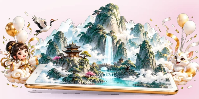 江山美景画